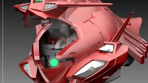 Gambar Detail Kota Mecha-Nightingale