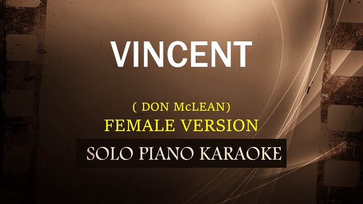 VINCENT ( FEMALE VERSION ) ( DON McLEAN ) COVER_CY