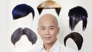 Tao Zhe thử thách những kiểu tóc khác nhau