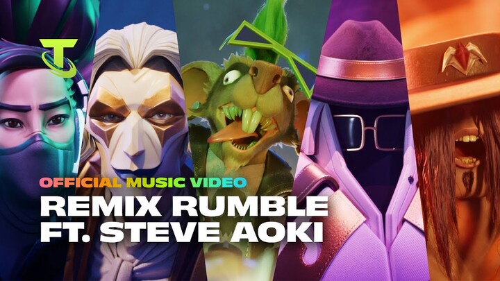 REMIX RUMBLE ft. Steve Aoki (Official Music Video) | Teamfight Tactics