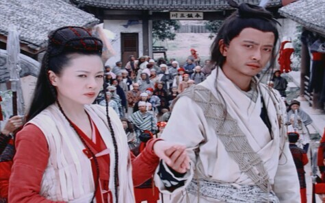 هل هذا هو شعور نجمي السينما وهما يتنافسان في التمثيل؟！！！ اسم موي شي ومينغ يوان تشينغ جميل جداً! >شيا