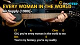Every Woman In The World - Air Supply (1980) Easy Guitar Chords Tutorial with Lyrics