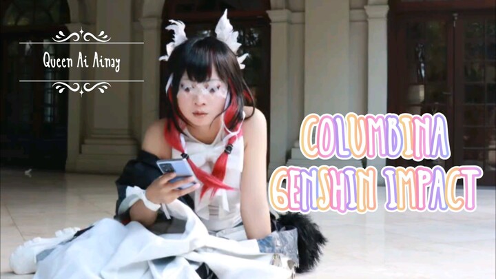 Columbina versi becanda vs versi serius saat photo session