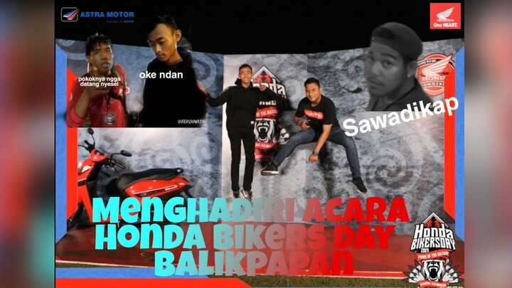 Menghadiri Acara Honda Bikers Day Regional Kaltim