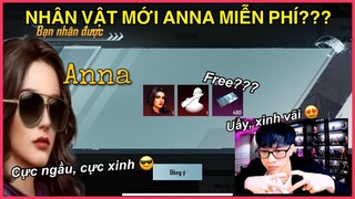 NHÂN VẬT MỚI ANNA CỰC NGẦU, CÓ THỂ NHẬN FREE BẰNG THẺ NHẬN VẬT QUÁ NGON LUÔN || PUBG MOBILE