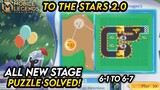 FULL STAGE (6-1 TO 6-7) TO THE STARS 2.0 PUZZLE SOLVED - MLBB