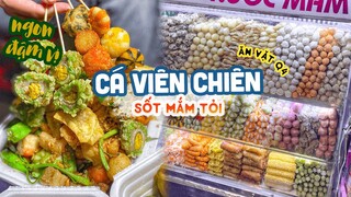 Hàng Cá Viên Chiên sốt mắm tỏi tốp mỡ chuẩn gu Team Ăn Vặt Quận 4 | Địa điểm ăn uống