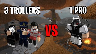 3 Trollers vs 1 Pro | TDS