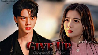 [FMV]Guwon & Dohee || Give Up🥺 || My Demon || I choose you over powers #kdrama #mydemon #songkang
