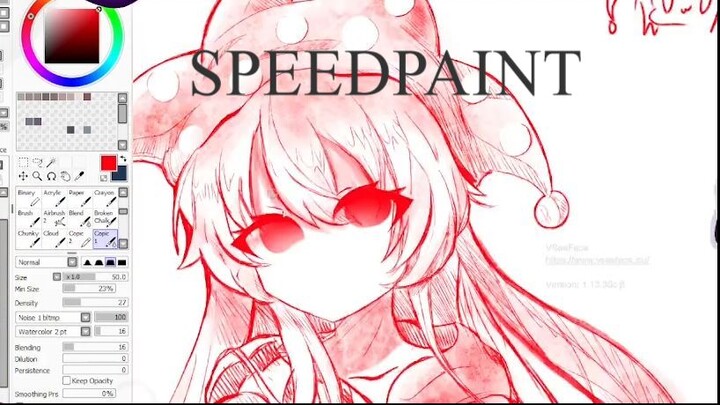 速绘 Clownpiece Speedsketch』【東方Project15】