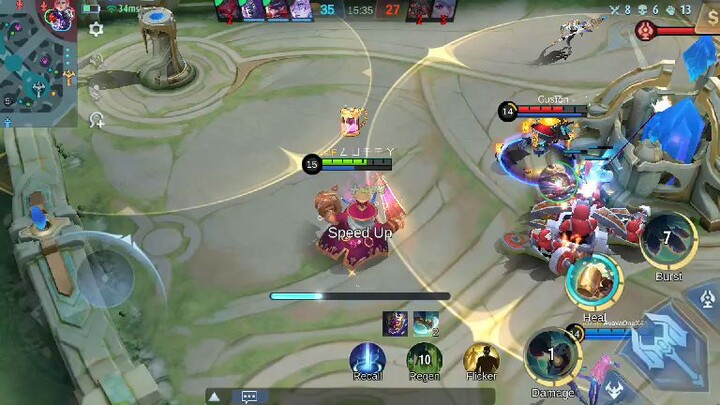 Bane Maniac 1v5 🤩 (mobile legends)