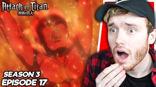 THE ULTIMATE SACRIFICE?! Attack on Titan Ep. 17 (Season 3) REACTION