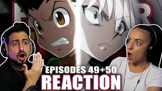 THEY GOT CAUGHT! Hunter x Hunter Episodes 49-50 REACTION!