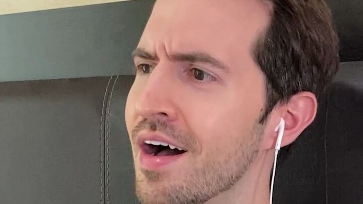 The music does sound good, but it's a bit too intense for my face.