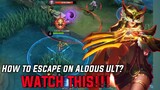 HOW TO EASILY ESCAPE ON ALDOUS ULT? WATCH THIS TRICKS