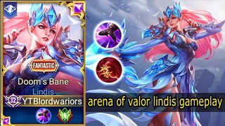 arena of valor lindis gameplay lindis arena of valor aov