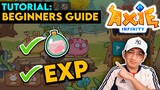 AXIE INFINITY EXP AND SLP FARMING GUIDE | TAGALOG