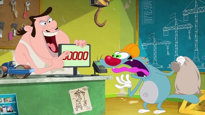 Oggy and the Cockroaches - Oggy Does Repairs - BEST CARTOON COLLECTION