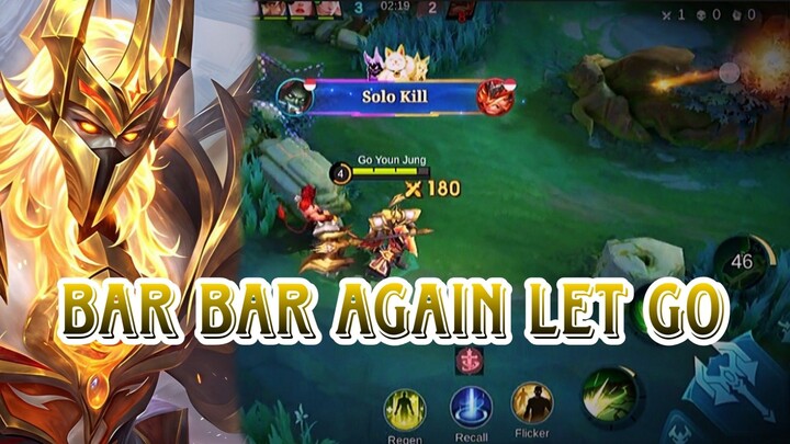 BAR BAR AGAIN LET'S GO