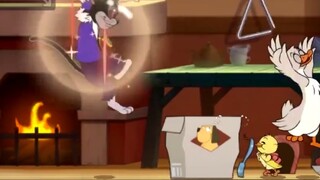 Tom and Jerry: หลังจากเล่นกับมนุษย์และเครื่องจักรตลอดบ่าย ในที่สุดฉันก็ได้พบกับคนจริงๆ