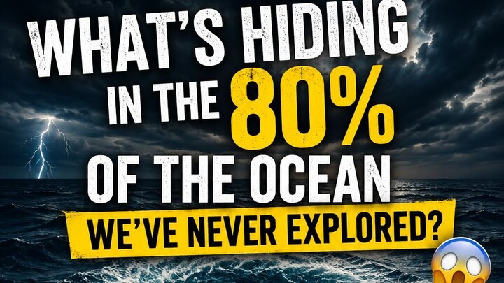 What’s Hiding in the 80% of the Ocean We’ve Never Explored? 😳🌊