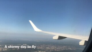 STORMY DAY TO FLY | LH Trip Report | Frankfurt-Zürich