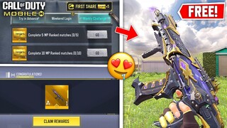 *NEW* FREE LEGENDARY M4 & How To Unlock It! (New Update) COD Mobile Season 2 (Global)