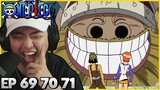 THE GIANTS BROGGY AND DORRY! || One Piece Episode 69, 70, 71 Reaction