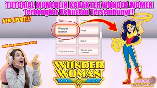 TUTORIAL MEMBUAT KARAKTER WONDER WOMAN!! BISA PUNYA KEKUATAN JUGA?? SAKURA SCHOOL SIMULATOR-PART 619
