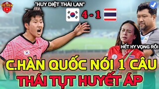 Sát Giờ Đấu Thái, Đội Trưởng U23 Hàn Quốc Nói 1 Câu Khiến Cả Thái Lan Tụt Huyết Áp Hết Hy Vọng