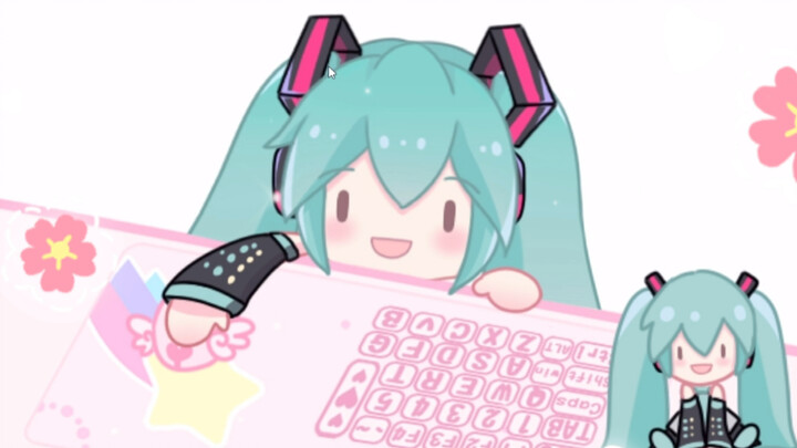 【Bongocat】初音未来 fufu 键盘猫 无偿分享