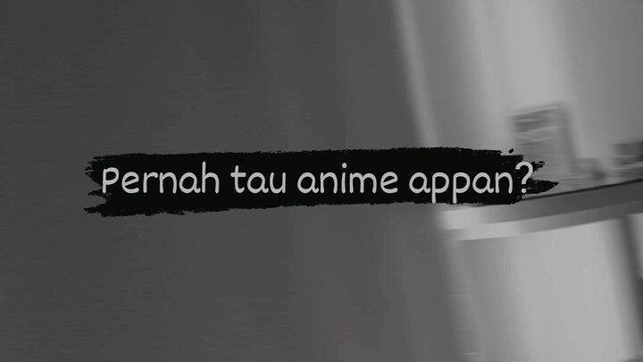 kalau klean? anime apa aja