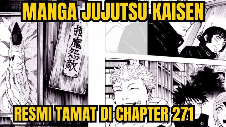 Manga Jujutsu Kaisen Resmi Tamat Di Chapter 271?