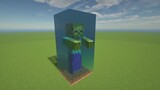 [Game] Minecraft - Zombie khổng lồ cũng bị chết đuối sao?