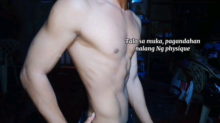 talo sa mukha,pagandahan nalang ng physique 🤡