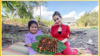 Nấm Rơm Nướng Siêu Cay Ngon Hơn Nấm Tay Em