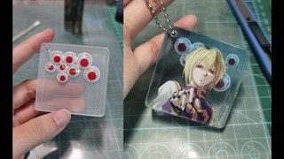Why is Kurapika's name engraved on this layer of quicksand?