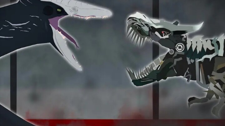 Grimlock vs Perayap Kerangka