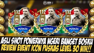 SHOOT POWERNYA NGERI!! REVIEW EVENT ICON PUSKAS LEVEL 30 | FIFA MOBILE 23 | FIFA MOBILE INDONESIA