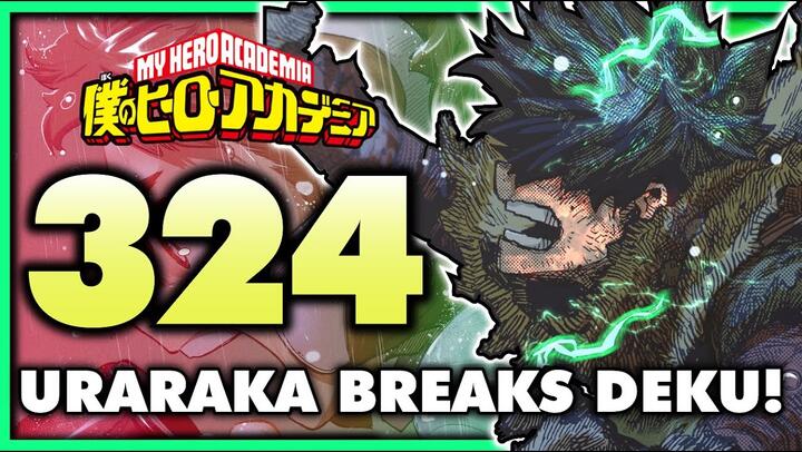 URARAKA BREAKS MIDORIYA!? OCHACO & DEKU HAVE A MOMENT! | My Hero Academia Chapter 324 Review