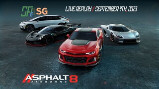 [Asphalt 8: Airborne (A8)] CC850 Treasure Rush Finale | Live Replay | September 4th, 2023 (UTC+8)