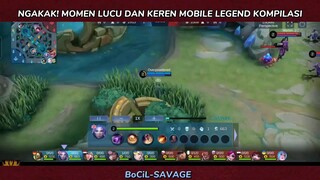 NGAKAK❗ MOMEN LUCU DAN KEREN MOBILE LEGEND 🔥