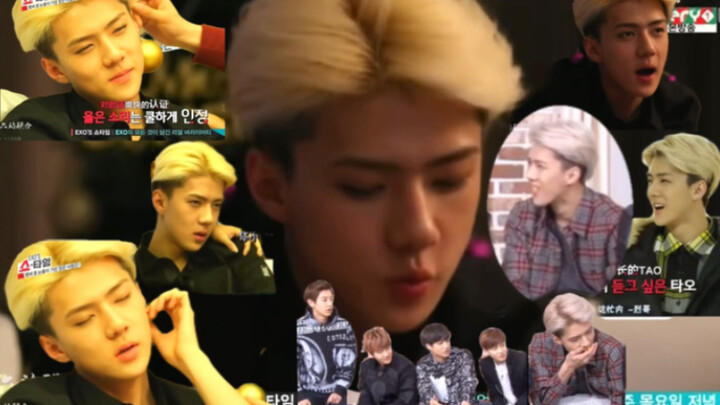“Sehun selalu menangis karena merasa diomeli oleh kakaknya” “Kapan aku pernah begitu?” “Setiap malam