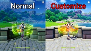 Baizhu Normal vs Costumize