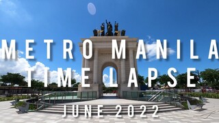 Metro Manila Time Lapse  - June 2022
