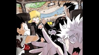 Beach Vacation!!( killua x listener )ft.kurapika,leorio,and gon❤️