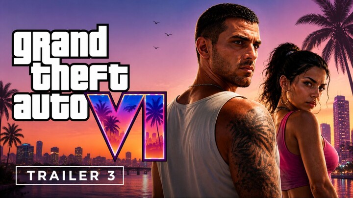 GTA TRAILER 3 - Grand Theft Auto VI Um Olhar Estendido