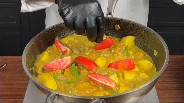 How to make restaurant style chicken curry in home. #masaliz