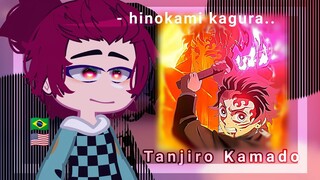 •|Yorichii & Kamado Ancestors react to Tanjiro|•//KNY// gacha club 🇧🇷/🇺🇸