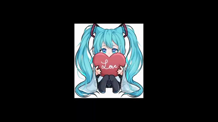 speed art chibi Hatsune miku
